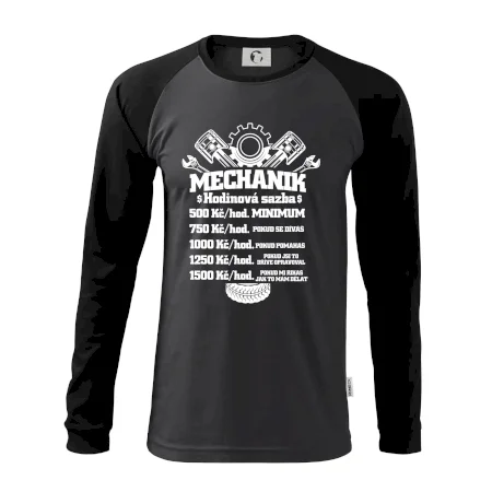 Mechanik - hodinová sazba