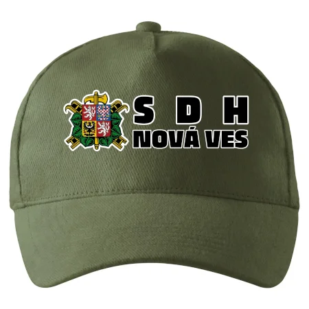 Kšiltovka SDH logo - VÁŠ NÁZEV