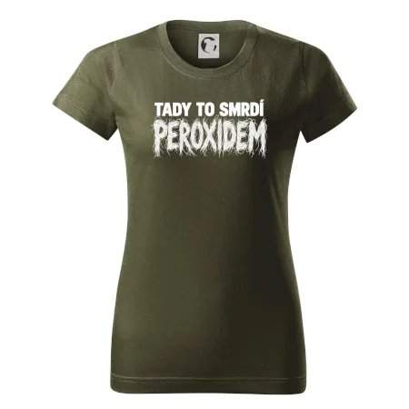 Tady to smrdí peroxidem