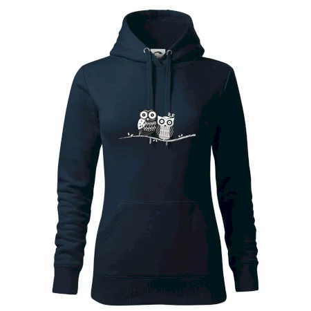 Dvě sovy abstraktní