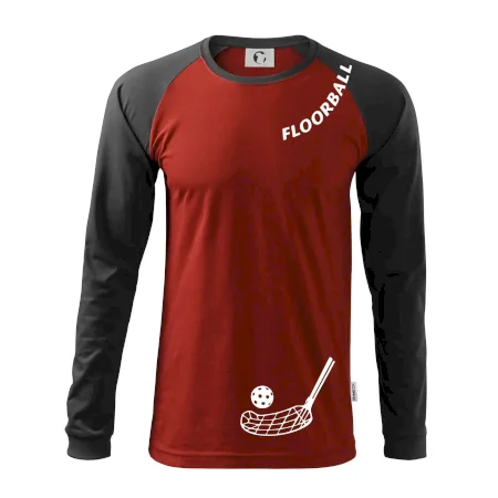 Floorball nápis šikmo