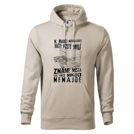 K řidiči náklaďáku buďte vždy milý