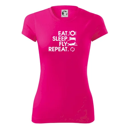 Eat sleep fly repeat