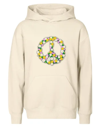 Peace symbol kopretiny