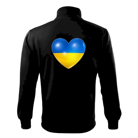 Ukrajina srdce vlajka