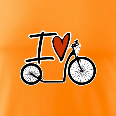 I love koloběžka velké a malé kolo