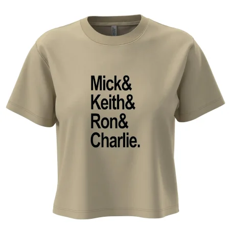 Mick Keith Ron Charlie