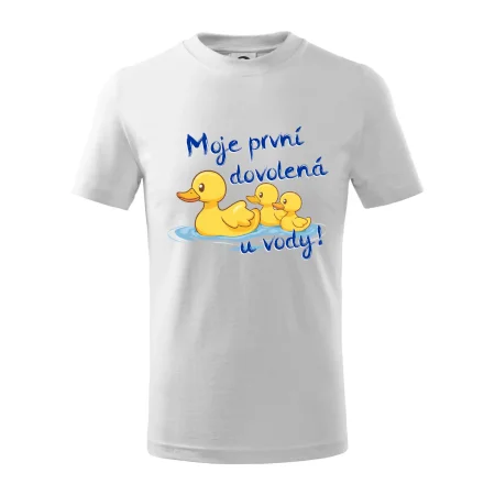 Moje první dovolená u vody - sourozenci