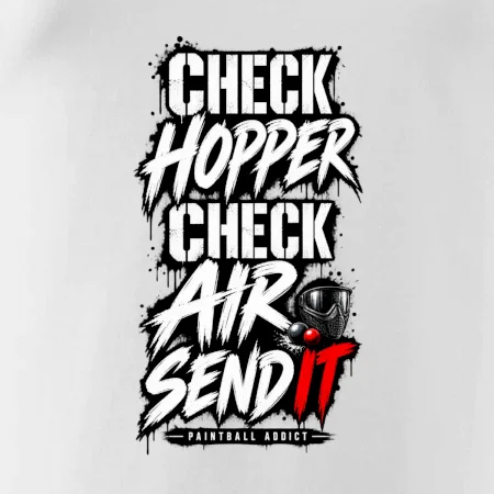 Kontrola zásobníku check hopper air paintball