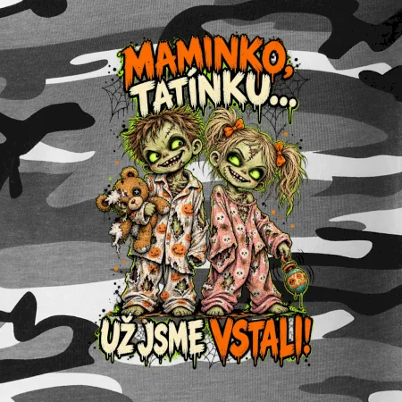 Zombie děti maminko tatínku už jsme vstali