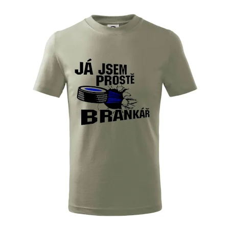 Ja jsem prostě brankář hokej