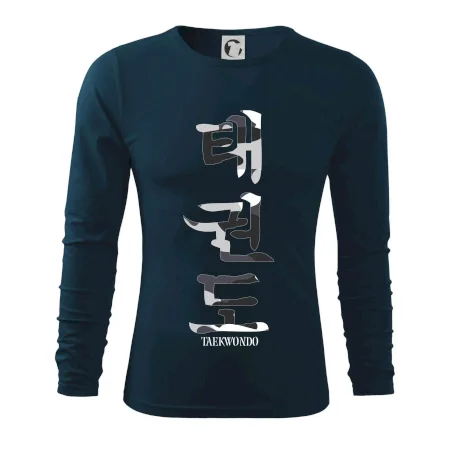 Taekwondo maskáčový nápis