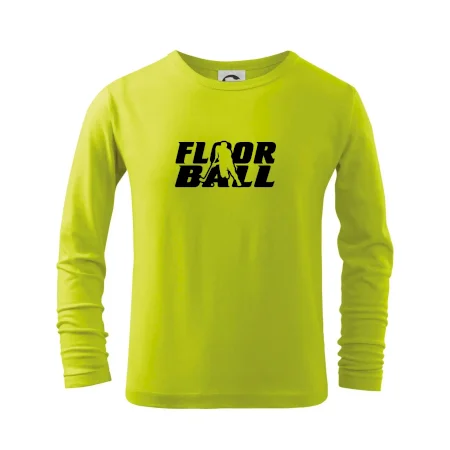 Floorball nápis rovný