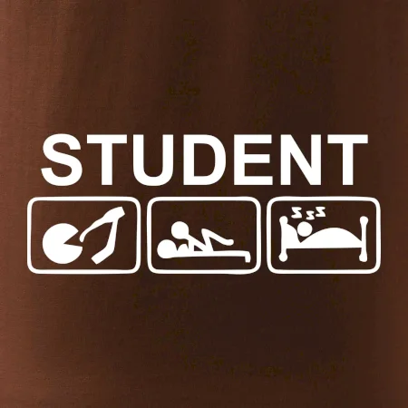 Pít užívat spát - student