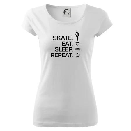 Eat sleep skate - lední bruslení