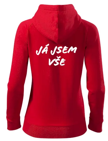 Nápis Já jsem vše!