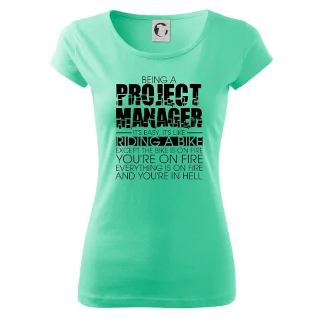 Being A Project Manager - bike
