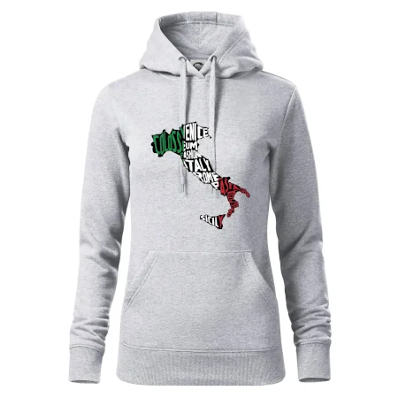 Mapy - názvy měst - Italie