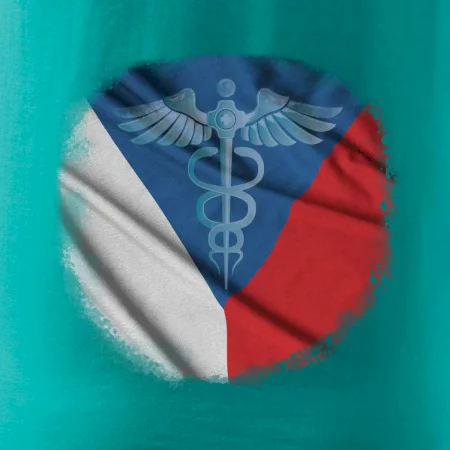 Hrdinové zdravotnictví - Česká vlajka (Pecka design)
