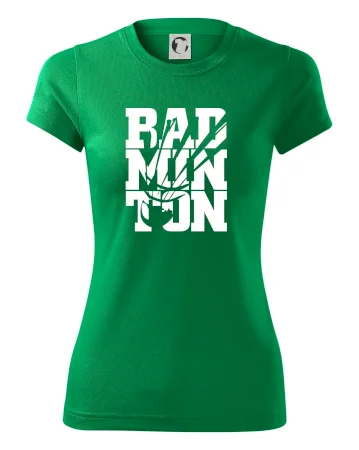 Badminton nápis
