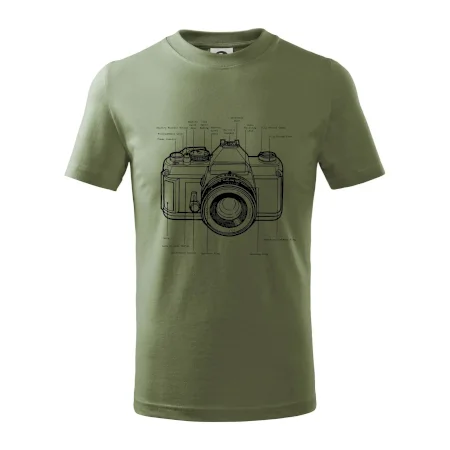 Nákres starý fotoaparát
