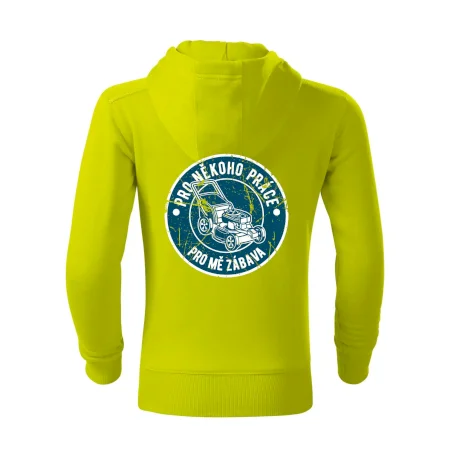 Sekání pro někoho práce, pro mě zábava