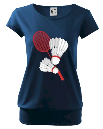 Badminton - pálka a košík