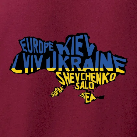 Ukrajina - jména měst - Evropa