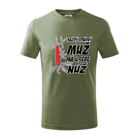 Každý správný muž, má u sebe nůž