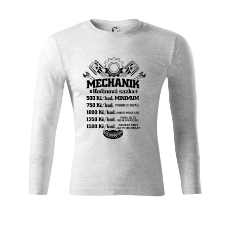 Mechanik - hodinová sazba