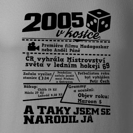 2005 v kostce