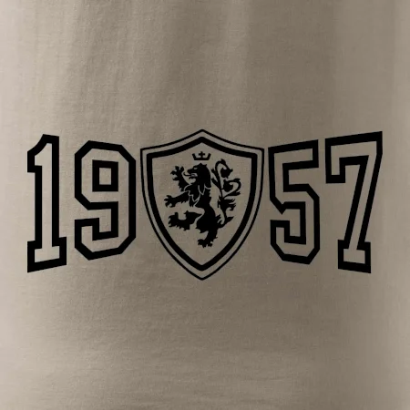 Narozeninový motiv - znak - 1957
