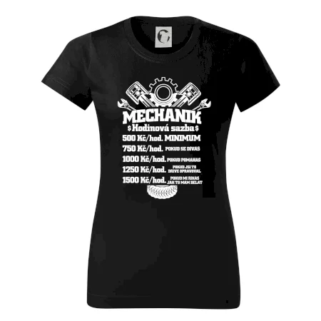 Mechanik - hodinová sazba