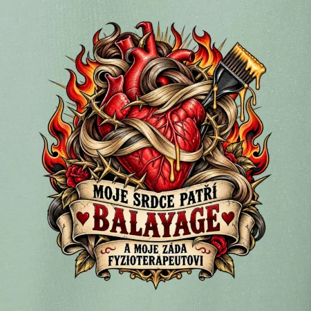 Moje srdce patří balayage