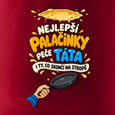Nejlepší palačinky peče táta I ty co skončí na stropě