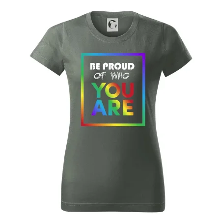 Be proud of who you are