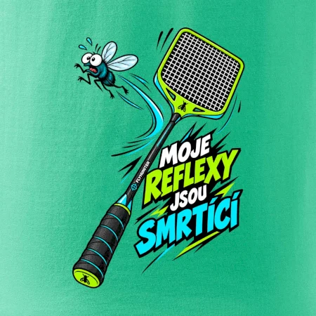 Badminton smrtící reflexy