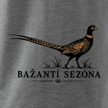Bažantí sezóna jednoduchý bažantí motiv
