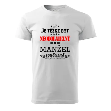 Je těžké být tak neodolatelný - manžel