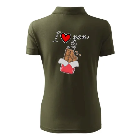 I love you and chocolate