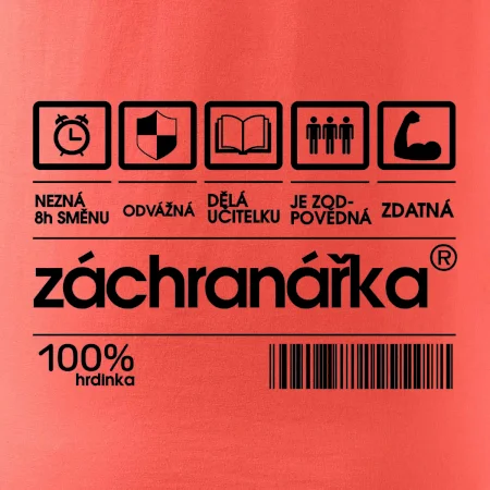 Čárový kód záchranářka