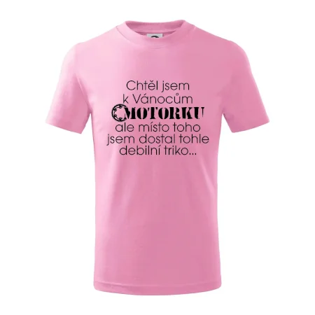 Chtěl / chtěla jsem dostat motorku - Vánoce
