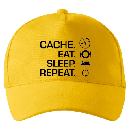 Eat sleep repeat Cache