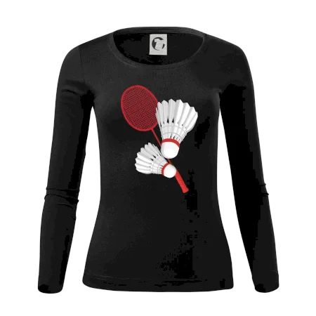 Badminton - pálka a košík