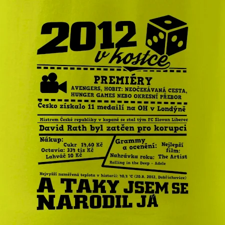2012 v kostce