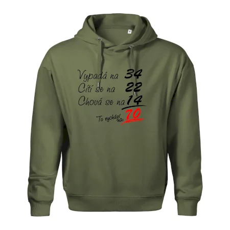 Vypadá, cítí se, chová se - 70 let