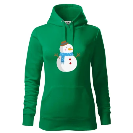 Sněhulák se šálou