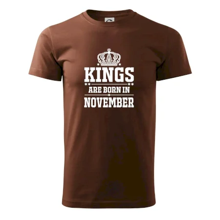 Kings are born in November