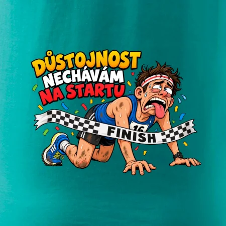 Běžec důstojnost nechávám na startu