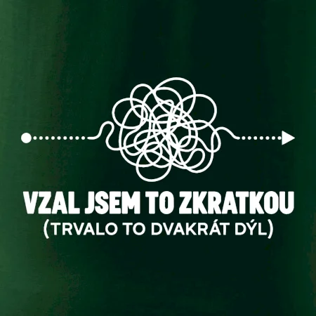 Vzal jsem to zkratkou